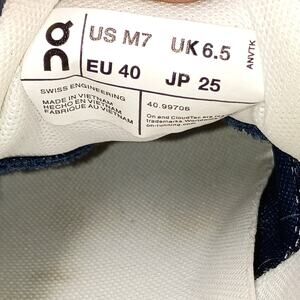 On Running Cloud 5 Navy White Men’s 7 Lightweight Running Shoes 40.99706